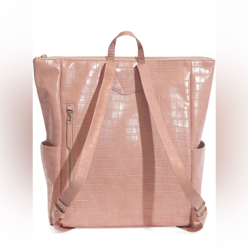 Minimal Water Resistant Faux Leather Diaper Backpack
FRESHLY PICKED - Picture 2 of 9